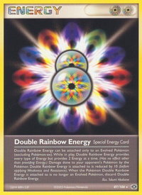 Double Rainbow Energy - Emerald (EM) #87/106 - Rare Pokémon Trading Card