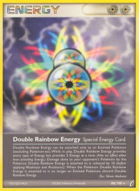 Double Rainbow Energy - Crystal Guardians (CG) #88/100 - Rare Pokémon Trading Card
