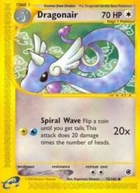 Dragonair - Expedition Pokémon trading card