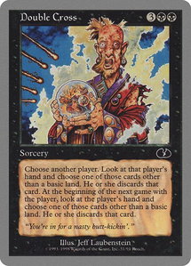 Double Cross - Unglued (UGL) #31 - Common Magic: The Gathering Trading Card