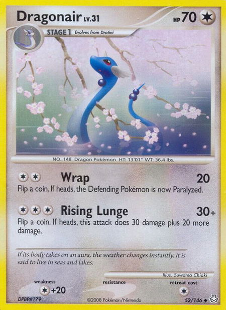 Dragonair - Legends Awakened Pokémon trading card