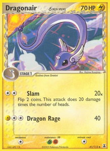 Dragonair - 41/113 (Delta Species) - Delta Species (DS) #041/113 - Uncommon Pokémon Trading Card