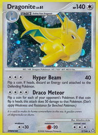 Dragonite - Legends Awakened (LA) #2/146 - Holo Rare Pokémon Trading Card