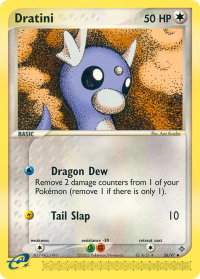 Dratini - Dragon (DR) #26/97 - Uncommon Pokémon Trading Card