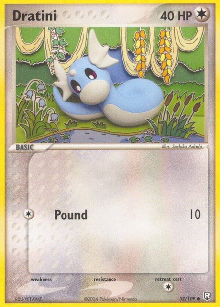 Dratini - 052/109 - Team Rocket Returns Pokémon trading card
