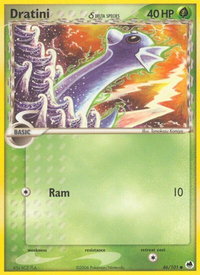 Dratini (Delta Species) - Dragon Frontiers (DF) #46/101 - Common Pokémon Trading Card