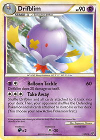 Drifblim - Undaunted (UD) #12/90 - Rare Pokémon Trading Card
