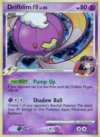 Drifblim FB - Supreme Victors (SV) #3 - Holo Rare Pokémon Trading Card