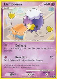 Drifloon - Majestic Dawn (MD) #61/100 - Common Pokémon Trading Card