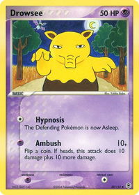 Drowsee - FireRed & LeafGreen (RG) #32/112 - Uncommon Pokémon Trading Card