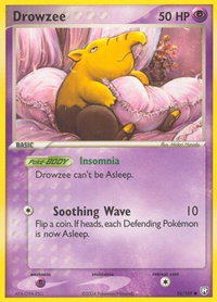 Drowzee - Team Rocket Returns (RR) #54/109 - Common Pokémon Trading Card