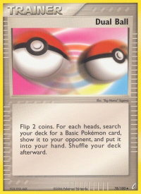 Dual Ball - Crystal Guardians (CG) #78/100 - Uncommon Pokémon Trading Card