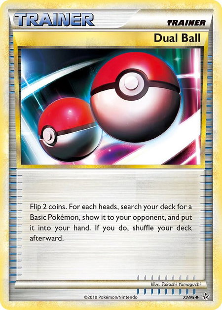 Dual Ball - Unleashed Pokémon trading card