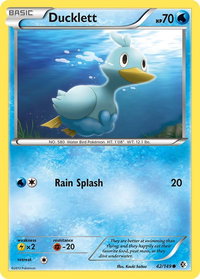 Ducklett - Boundaries Crossed (BCR) #42/149 - Common Pokémon Trading Card