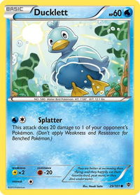 Ducklett - Plasma Blast (PLB) #29/101 - Common Pokémon Trading Card