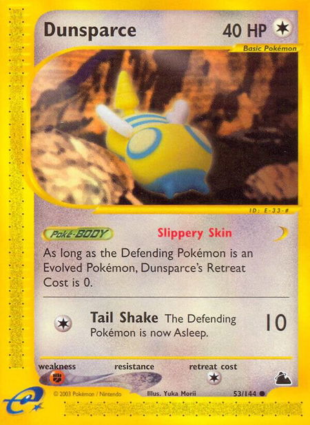 Dunsparce - Skyridge Pokémon trading card