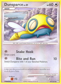 Dunsparce - Mysterious Treasures (MT) #47/123 - Uncommon Pokémon Trading Card