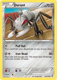 Durant - Dragons Exalted (DRX) #83/124 - Uncommon Pokémon Trading Card