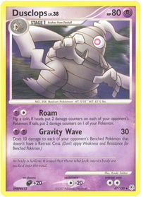 Dusclops - Diamond and Pearl (DP) #47/130 - Uncommon Pokémon Trading Card
