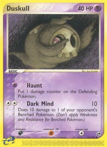 Duskull - 62/100 - Sandstorm (SS) #62/100 - Common Pokémon Trading Card