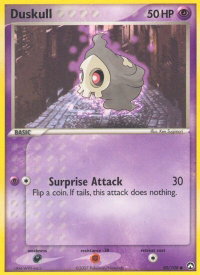 Duskull - Power Keepers (PK) #50/108 - Common Pokémon Trading Card