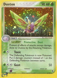 Dustox - Ruby and Sapphire (RS) #6/109 - Holo Rare Pokémon Trading Card