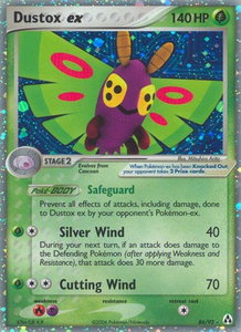 Dustox ex - Legend Maker (LM) #86/92 - Ultra Rare Pokémon Trading Card