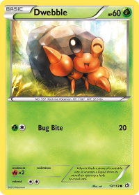 Dwebble - Legendary Treasures (LTR) #13/113 - Common Pokémon Trading Card
