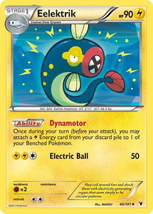 Eelektrik - Noble Victories (NVI) #40/101 - Uncommon Pokémon Trading Card