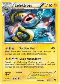Eelektross - Dark Explorers (DEX) #47/108 - Holo Rare Pokémon Trading Card