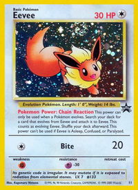 Eevee - WoTC Promo (PR) #11/53 - Promo Pokémon Trading Card