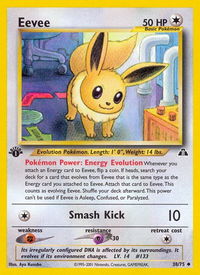 Eevee - Neo Discovery (N2) #38/75 - Uncommon Pokémon Trading Card
