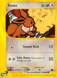 Eevee - Skyridge (SK) #054/144 - Common Pokémon Trading Card