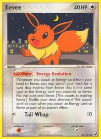 Eevee - Unseen Forces (UF) #55/115 - Common Pokémon Trading Card