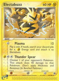 Electabuzz - Sandstorm (SS) #35/100 - Uncommon Pokémon Trading Card