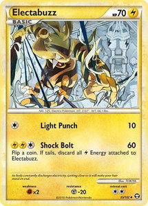Electabuzz - Triumphant (TM) #33/102 - Uncommon Pokémon Trading Card