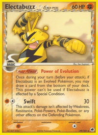 Electabuzz (Delta Species) - Dragon Frontiers (DF) #29/101 - Uncommon Pokémon Trading Card