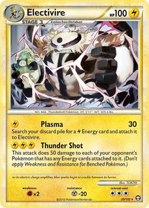 Electivire - Triumphant (TM) #20/102 - Rare Pokémon Trading Card