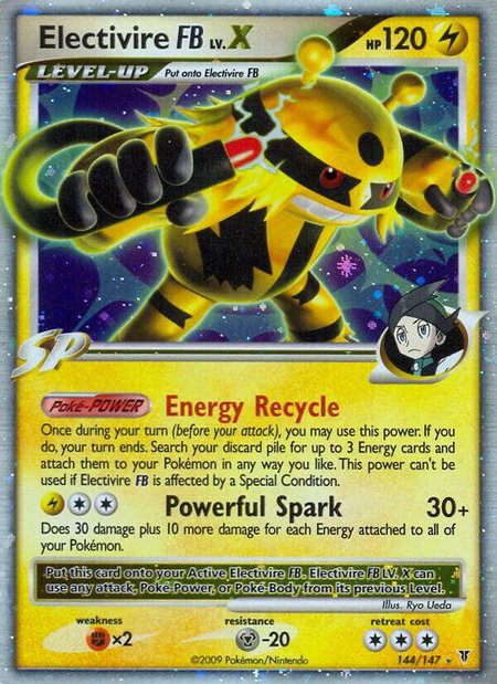 Electivire FB Lv.X - Supreme Victors Pokémon trading card