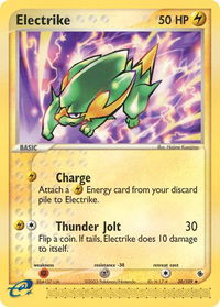 Electrike - 30/109 - Ruby and Sapphire (RS) #30/109 - Uncommon Pokémon Trading Card