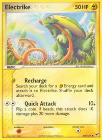 Electrike - 060/107 - Deoxys (DX) #60/107 - Common Pokémon Trading Card