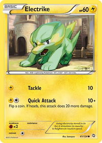 Electrike (41) - Dragons Exalted (DRX) #41/124 - Common Pokémon Trading Card