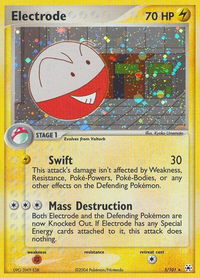 Electrode - Hidden Legends (HL) #5/101 - Holo Rare Pokémon Trading Card
