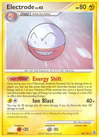 Electrode - Secret Wonders (SW) #26/132 - Rare Pokémon Trading Card