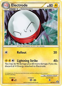 Electrode - Triumphant (TM) #34/102 - Uncommon Pokémon Trading Card