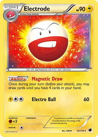 Electrode - Plasma Freeze (PLF) #33/116 - Holo Rare Pokémon Trading Card