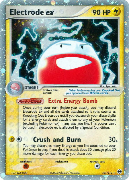 Electrode ex - FireRed & LeafGreen Pokémon trading card
