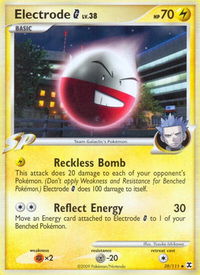 Electrode G - Rising Rivals (RR) #39/111 - Uncommon Pokémon Trading Card