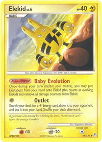 Elekid - Diamond and Pearl (DP) #48/130 - Uncommon Pokémon Trading Card