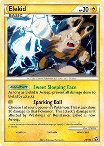 Elekid - Triumphant (TM) #21/102 - Rare Pokémon Trading Card
